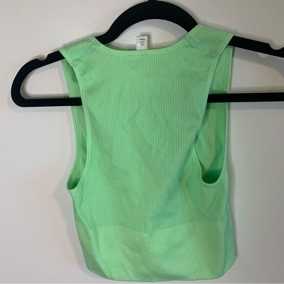 UO Out From Under Green Hailey Seamless Plunge Bra Top Size Small - Picture 3 of 7
